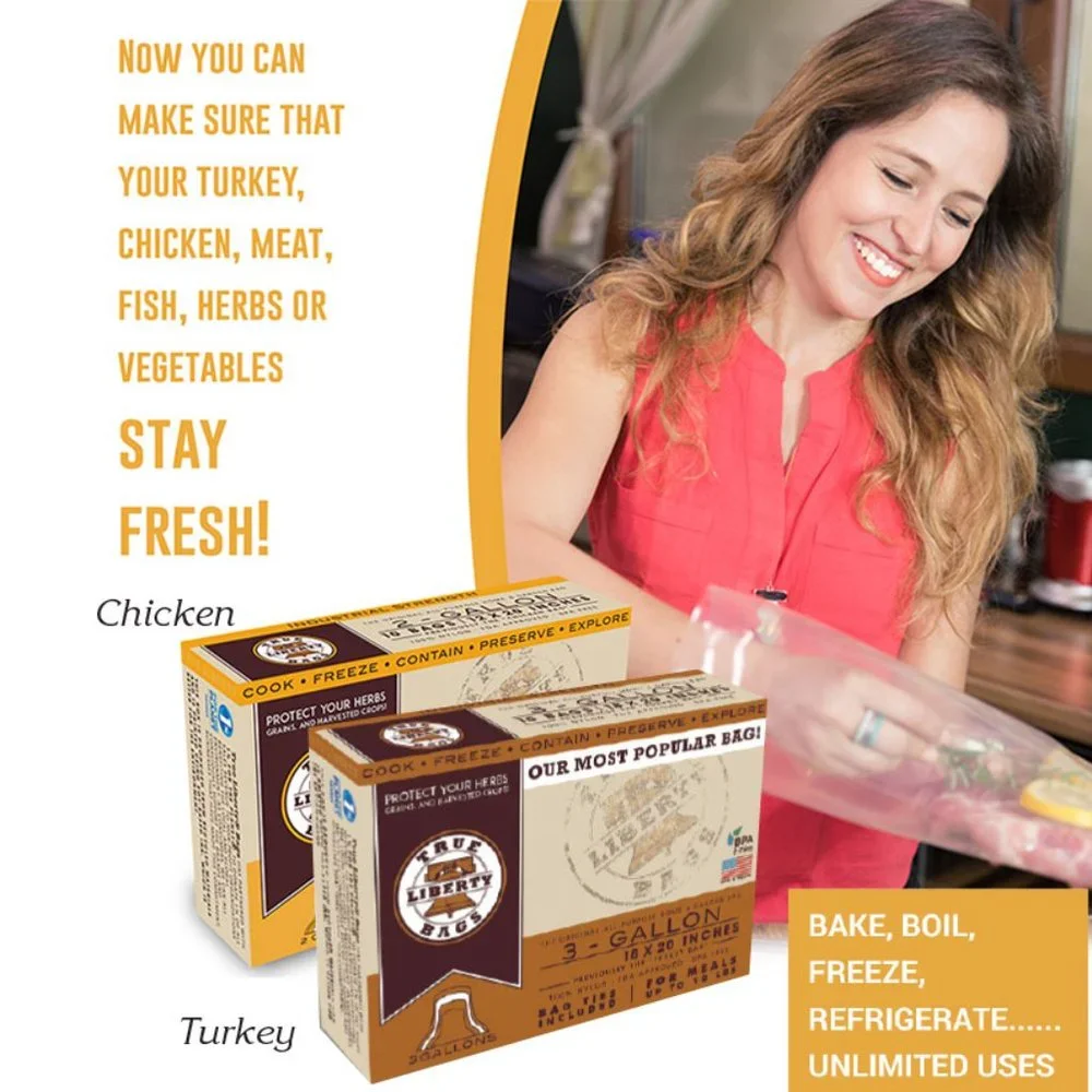 Chicken, Beef, Pork, and Veggie Cooking Bags 10 BAGS